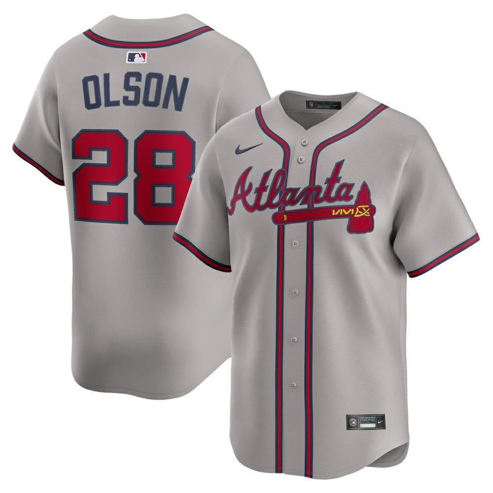 Matt Olson Atlanta Braves Nike Road Limited Player Jersey Outlet