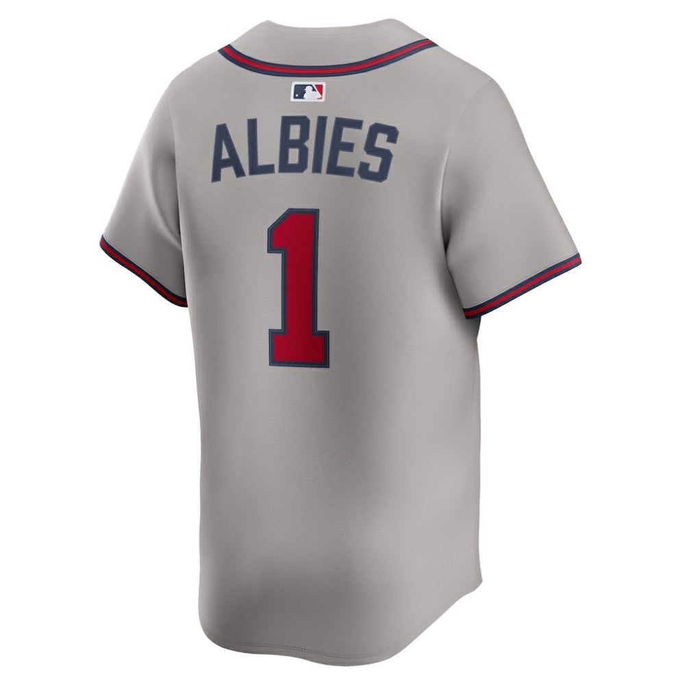 Ozzie Albies Atlanta Braves Nike Road Limited Player Jersey Near Me