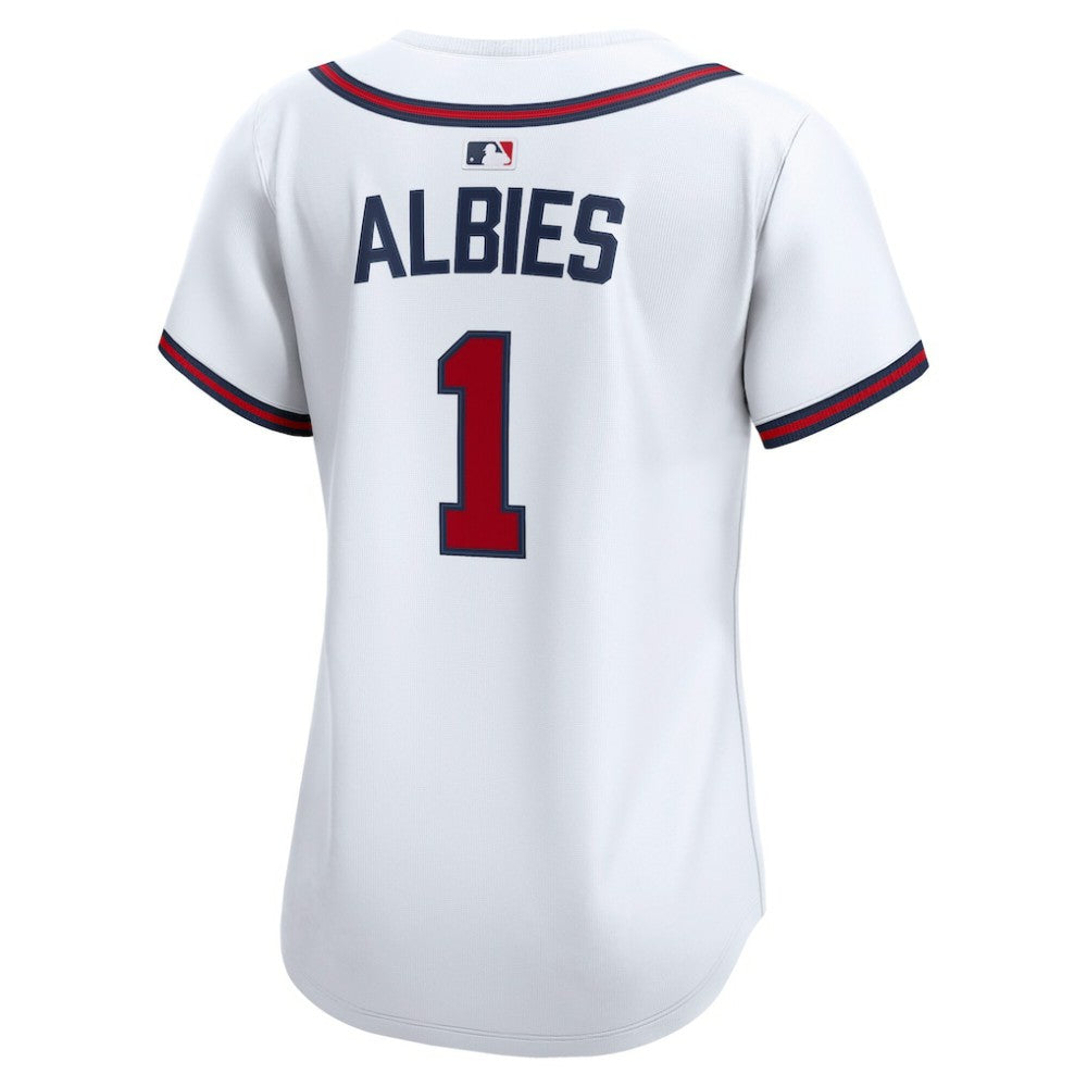 Ozzie Albies Atlanta Braves Nike Women's Home Limited Player Jersey Outlet