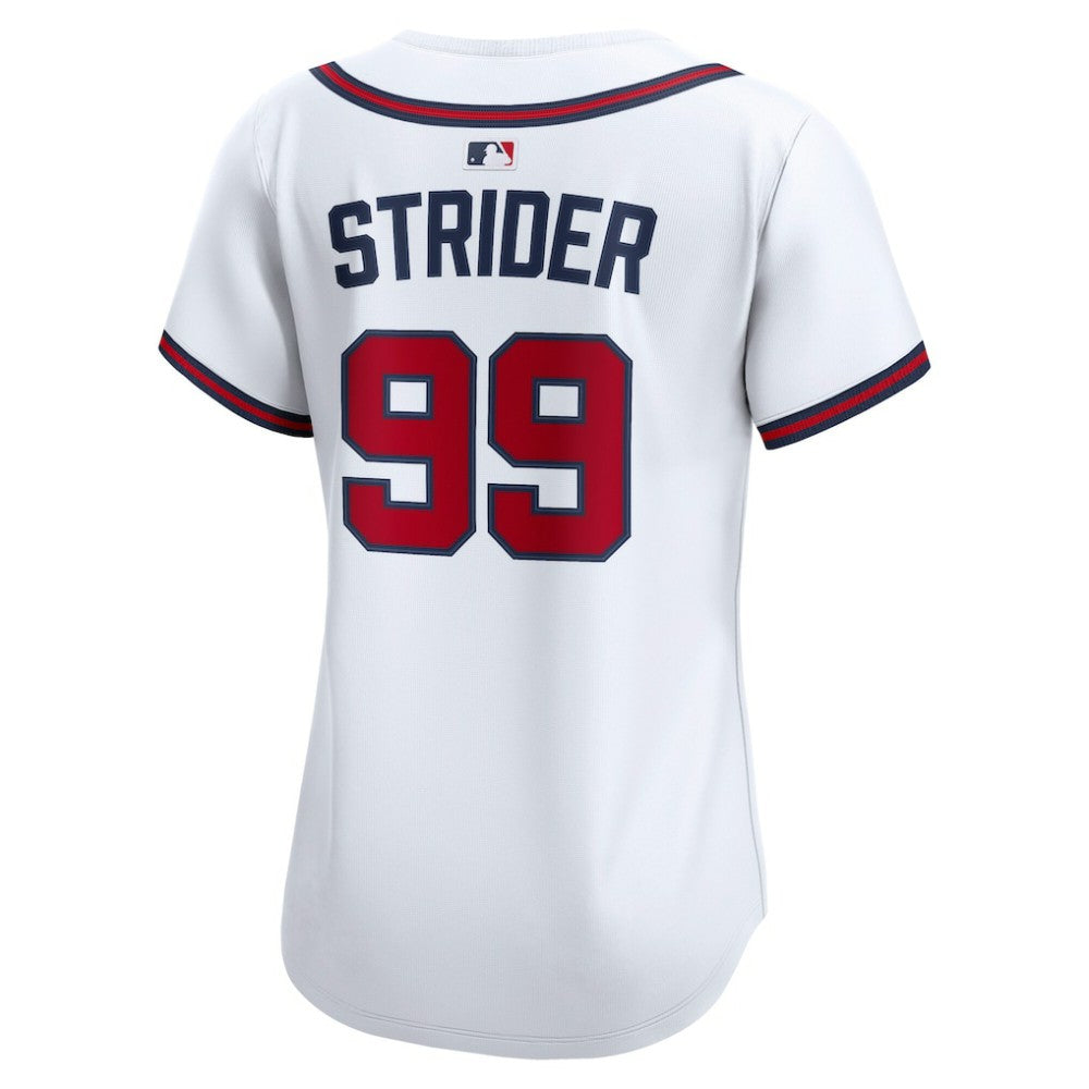 Spencer Strider Atlanta Braves Nike Women's Home Limited Player Jersey Discount