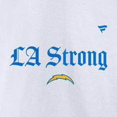 Los Angeles Chargers Unisex LA Strong Premium Fleece Pullover Hoodie - White - Fanatics