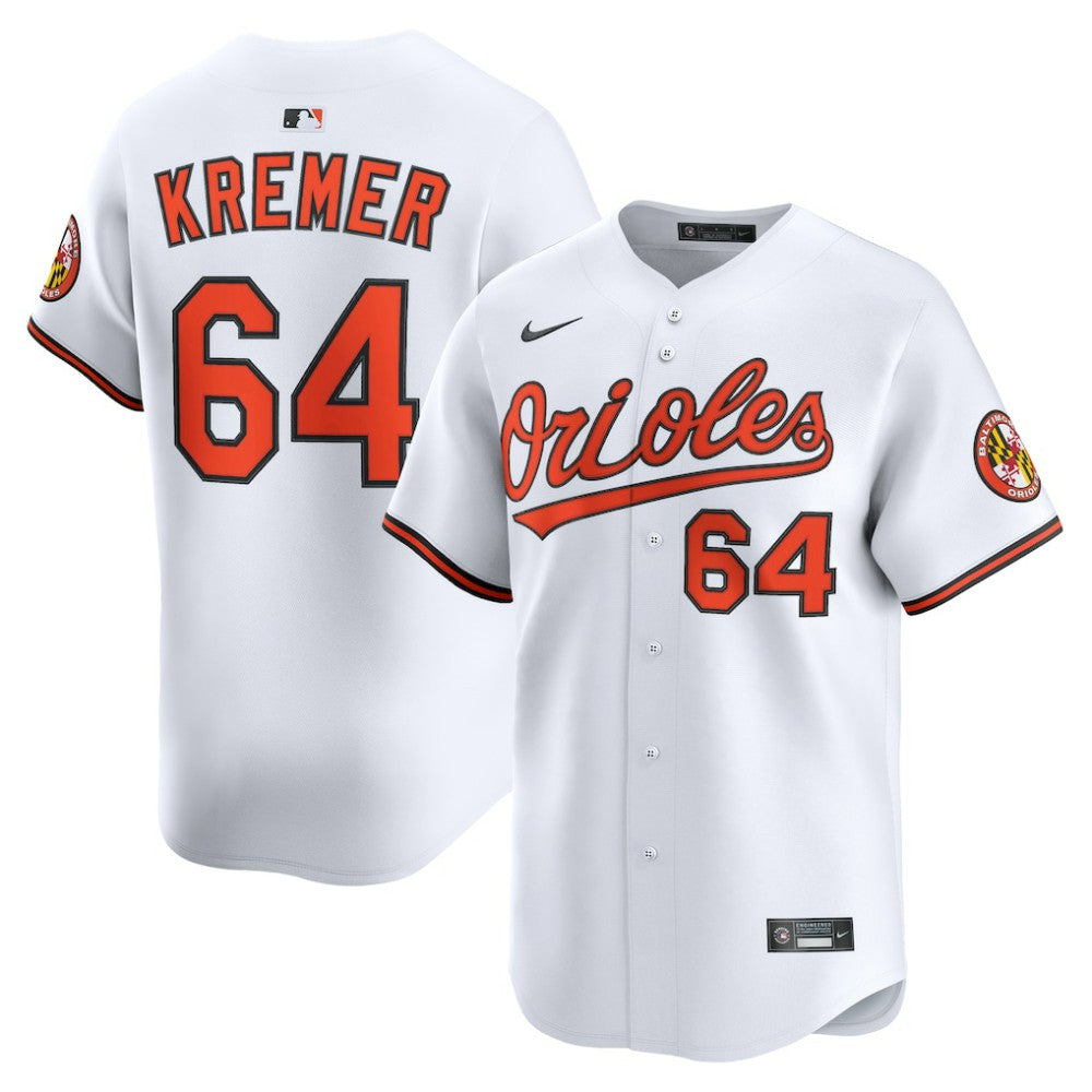 Dean Kremer Baltimore Orioles Nike Home Limited Player Jersey Near Me