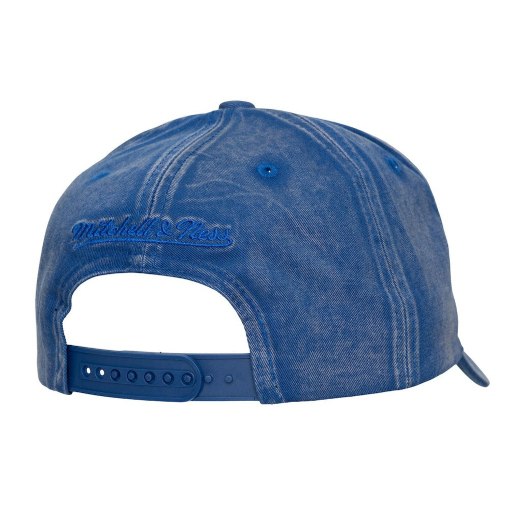 New York Rangers Mitchell & Ness Downtown Snow Wash Pro-Crown Adjustable Hat - Blue | NHL near me