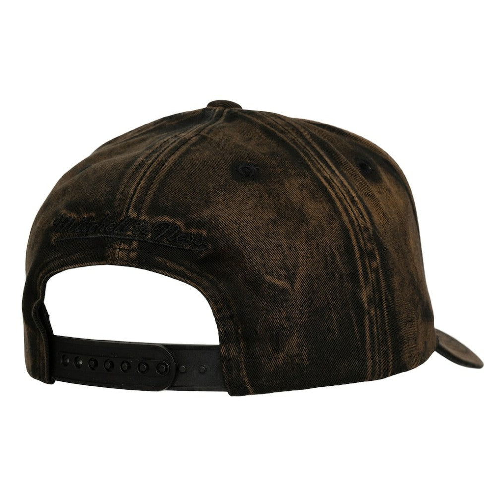 Los Angeles Kings Mitchell & Ness Downtown Snow Wash Pro-Crown Adjustable Hat - Black | NHL Clearance