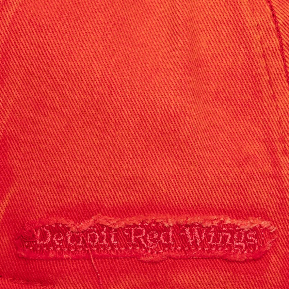 Detroit Red Wings Mitchell & Ness Downtown Snow Wash Pro-Crown Adjustable Hat - Red | NHL Lifestyle