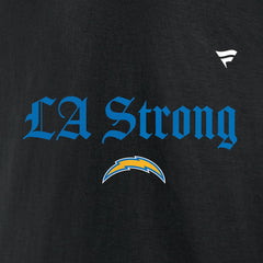 Los Angeles Chargers Unisex LA Strong Fleece Pullover Hoodie - Black - Fanatics