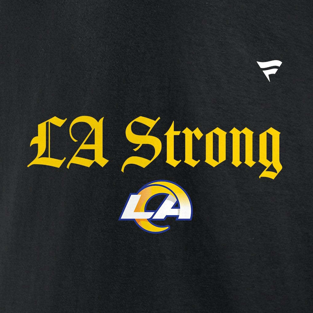 Los Angeles Rams Unisex LA Strong Fleece Pullover Hoodie - Black - Fanatics