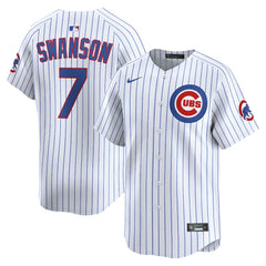 Dansby Swanson Chicago Cubs Nike Home Limited Player Jersey for sale