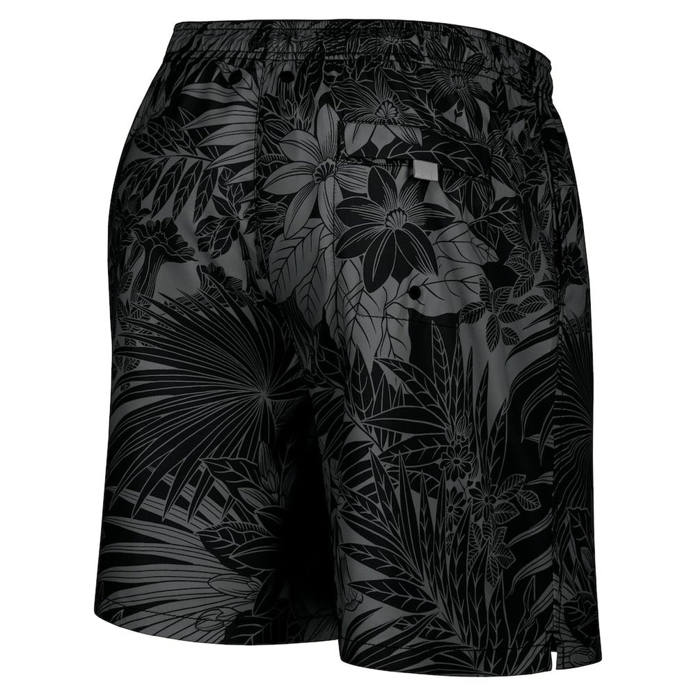San Francisco 49ers Naples Santiago Palm Shorts - Black - Tommy Bahama