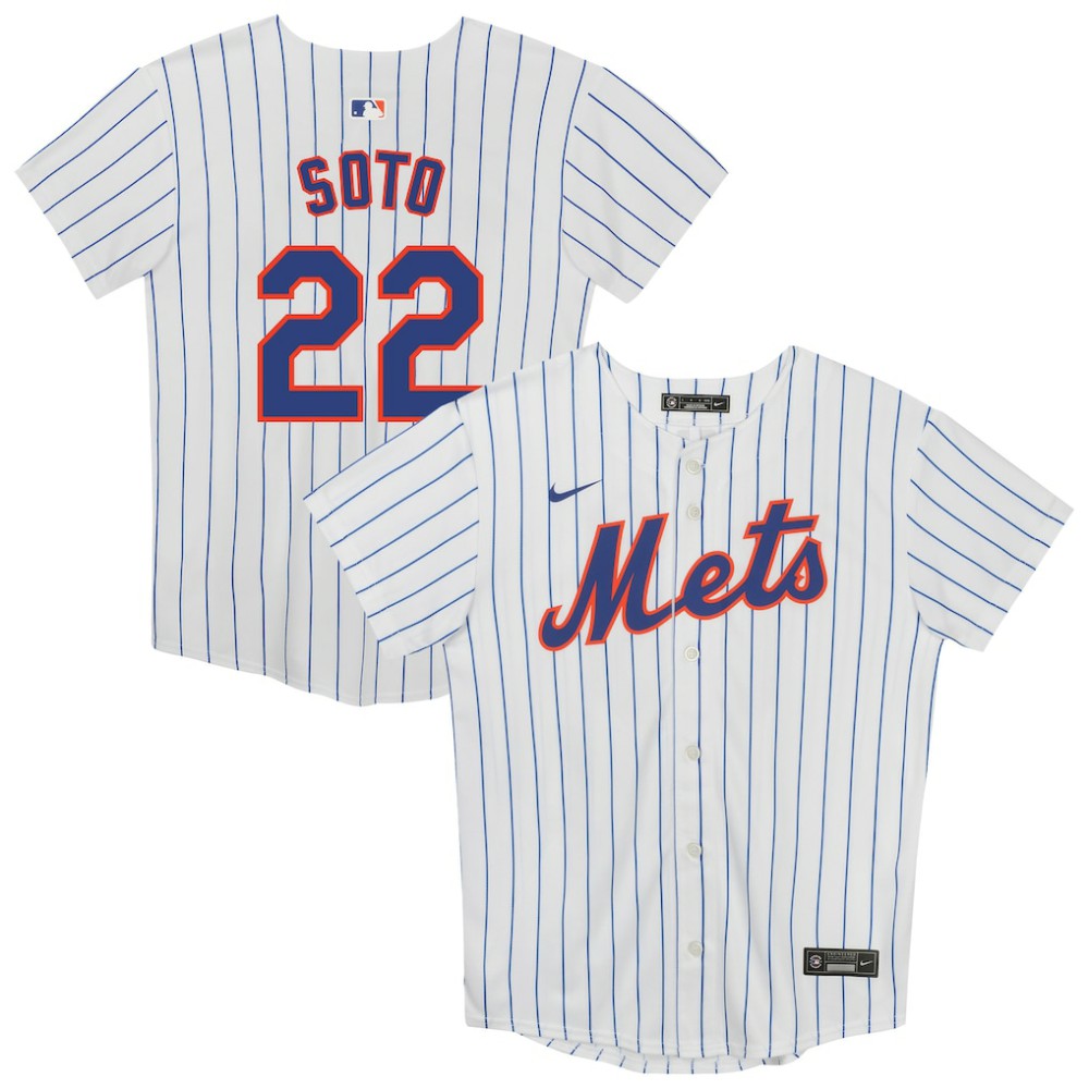Juan Soto New York Mets Nike Preschool Home Game Jersey Outlet