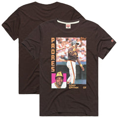 Tony Gwynn San Diego Padres Homage 1984 Topps Baseball Card Player T-Shirt Discount