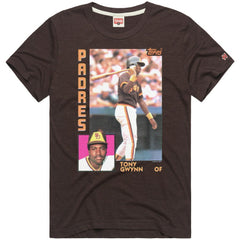 Tony Gwynn San Diego Padres Homage 1984 Topps Baseball Card Player T-Shirt Discount