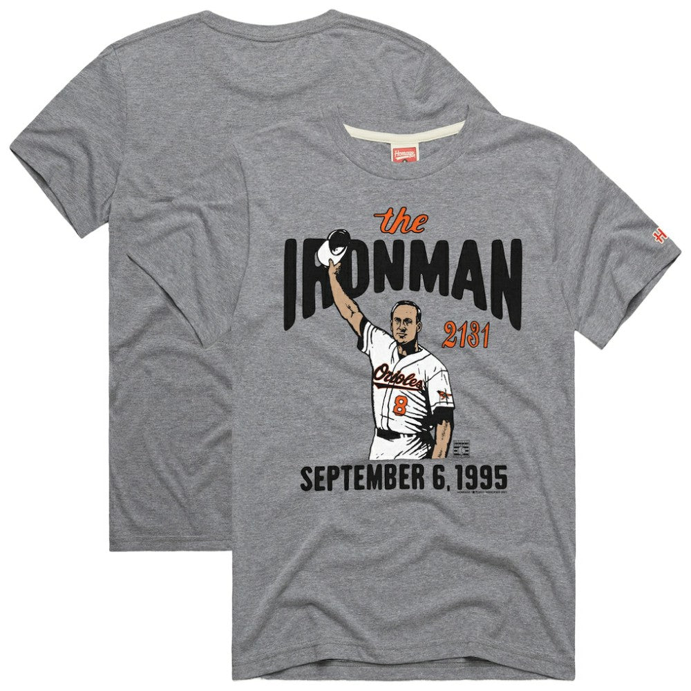 Cal Ripken Jr. Baltimore Orioles Homage Graphic Player T-Shirt Near Me