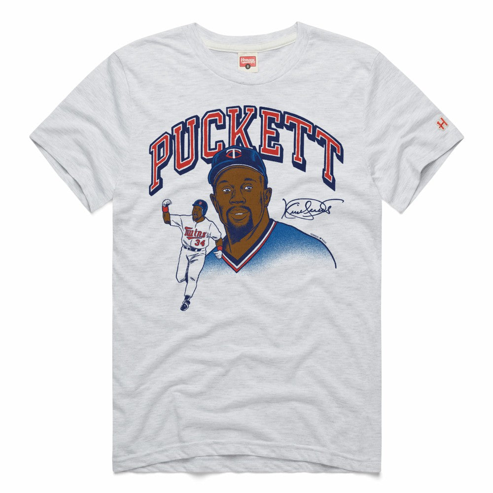 Kirby Puckett Minnesota Twins Homage Graphic Player Tri-Blend T-Shirt Sale