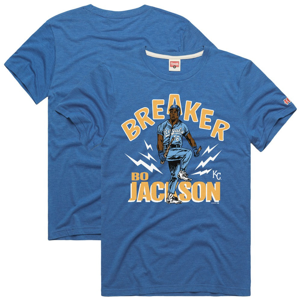 Bo Jackson Kansas City Royals Homage Graphic Player T-Shirt for sale