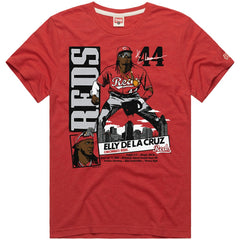 Elly De La Cruz Cincinnati Reds Homage Graphic Player Tri-Blend T-Shirt Discount