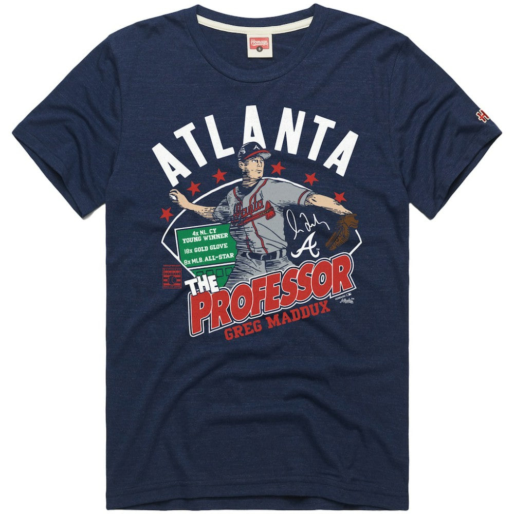 Greg Maddux Atlanta Braves Homage Graphic Player T-Shirt Outlet