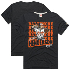 Gunnar Henderson Baltimore Orioles Homage Graphic Player T-Shirt for sale