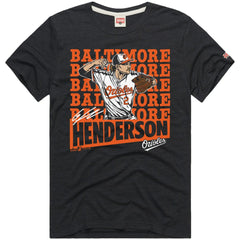 Gunnar Henderson Baltimore Orioles Homage Graphic Player T-Shirt for sale