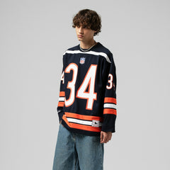Walter Payton Chicago Bears Maxxed Out Fashion Hockey Jersey - Navy - Mitchell & Ness