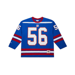 Lawrence Taylor New York Giants Maxxed Out Fashion Hockey Jersey - Royal - Mitchell & Ness