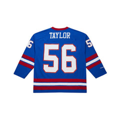 Lawrence Taylor New York Giants Maxxed Out Fashion Hockey Jersey - Royal - Mitchell & Ness