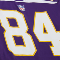 Randy Moss Minnesota Vikings Maxxed Out Fashion Hockey Jersey - Purple - Mitchell & Ness