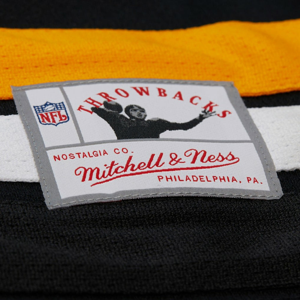 Troy Polamalu Pittsburgh Steelers Maxxed Out Fashion Hockey Jersey - Black - Mitchell & Ness