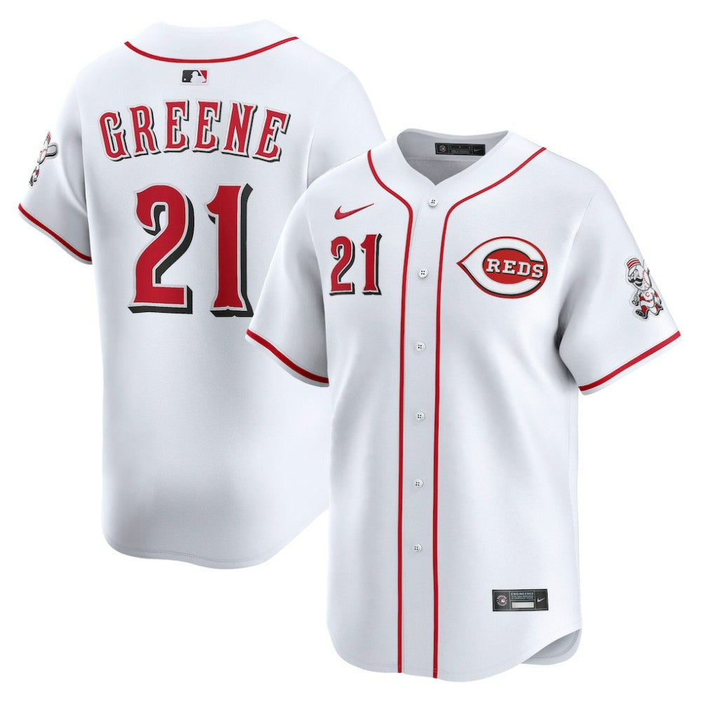 Hunter Greene Cincinnati Reds Nike Home Limited Player Jersey Sale