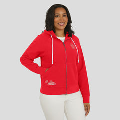 St. Louis Cardinals WEAR by Erin Andrews Women's Vintage Full-Zip Raglan Hoodie Online