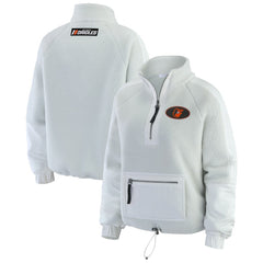 Baltimore Orioles WEAR by Erin Andrews Women's Polar Fleece Quarter-Zip Jacket for sale
