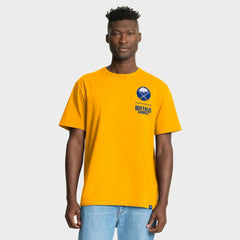 Buffalo Sabres Fanatics Crash The Net Legacy T-Shirt - Gold | Fanatics discount