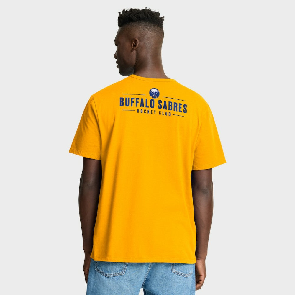 Buffalo Sabres Fanatics Crash The Net Legacy T-Shirt - Gold | Fanatics discount