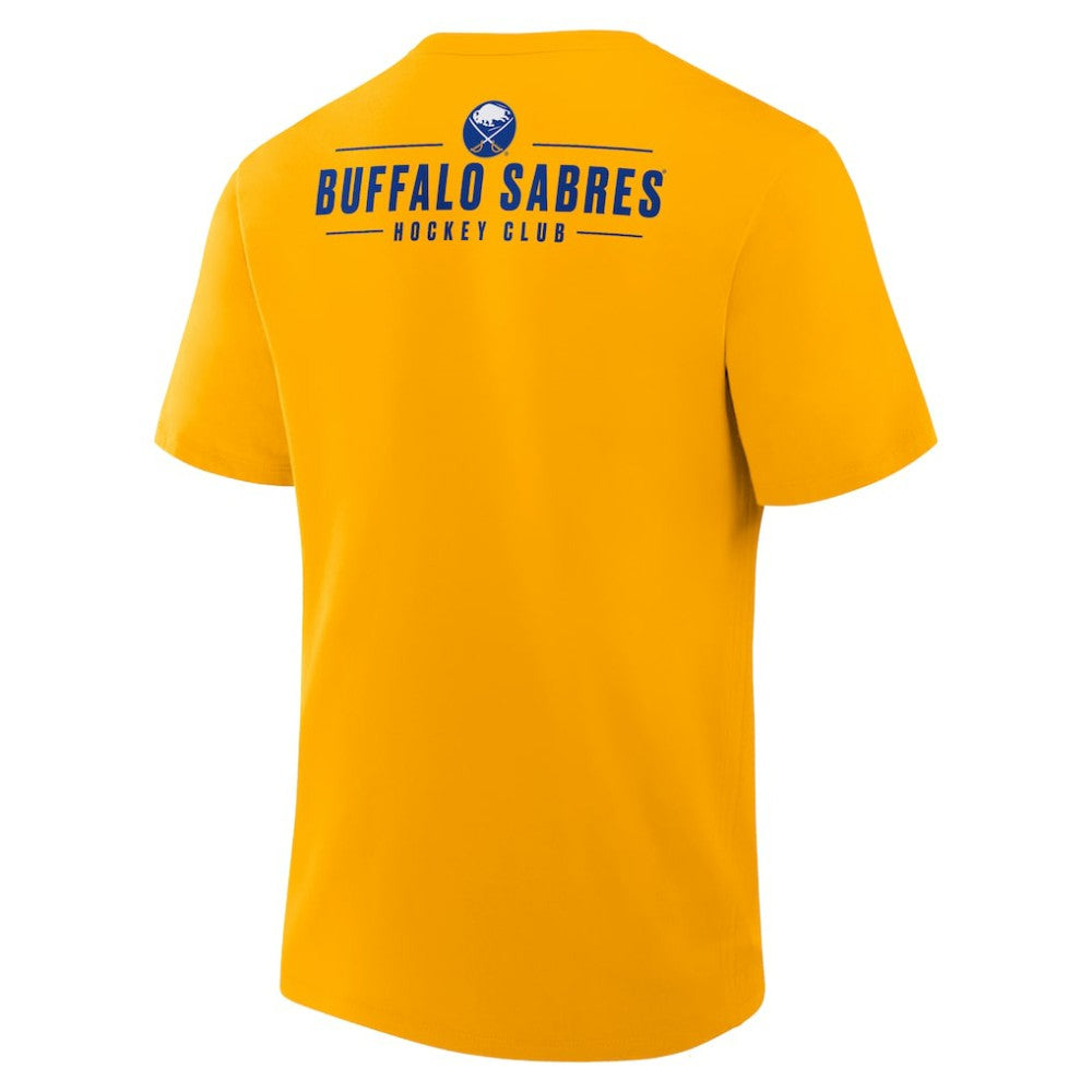 Buffalo Sabres Fanatics Crash The Net Legacy T-Shirt - Gold | Fanatics discount