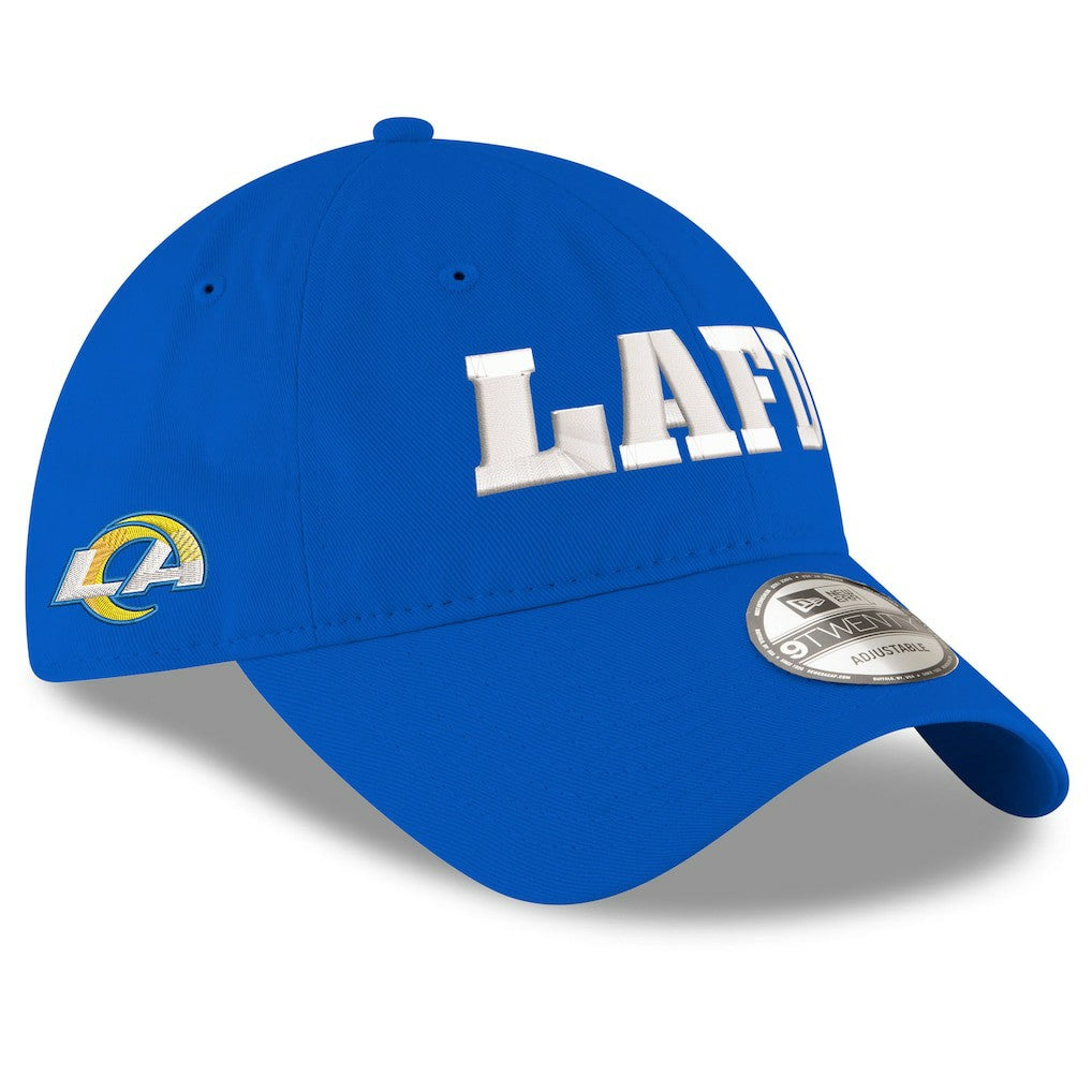 Los Angeles Rams New Era LAFD 9TWENTY Adjustable Hat - Royal - NFL