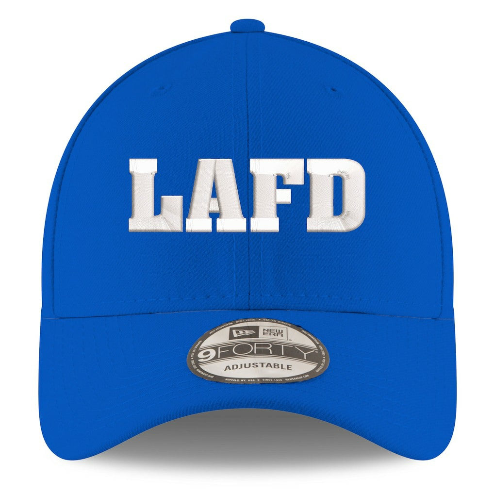 Los Angeles Rams New Era LAFD 9FORTY Adjustable Hat - Royal - NFL