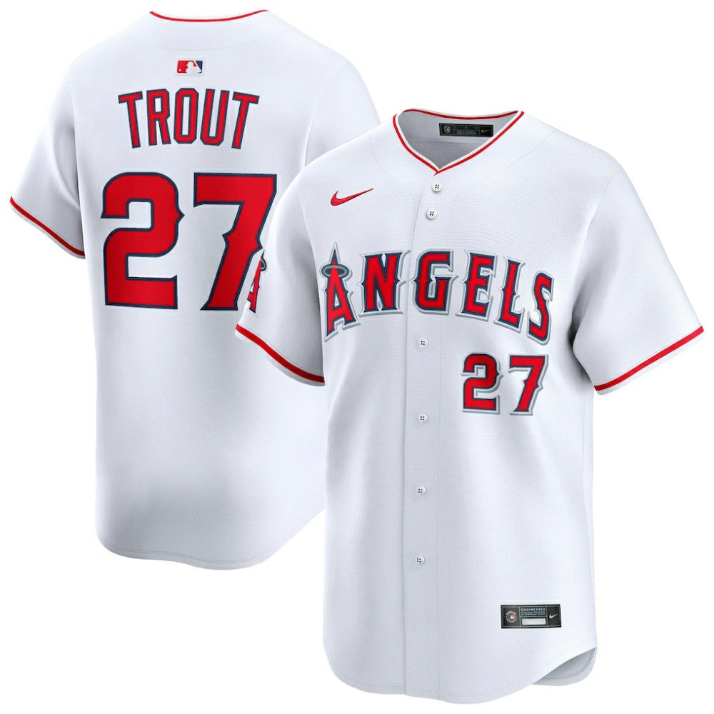 Mike Trout Los Angeles Angels Nike Home Limited Player Jersey Sale
