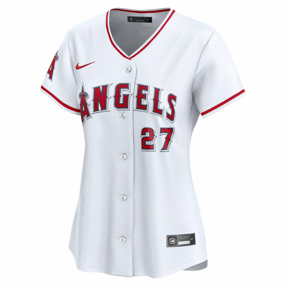 Mike Trout Los Angeles Angels Nike Women's Home Limited Player Jersey Outlet