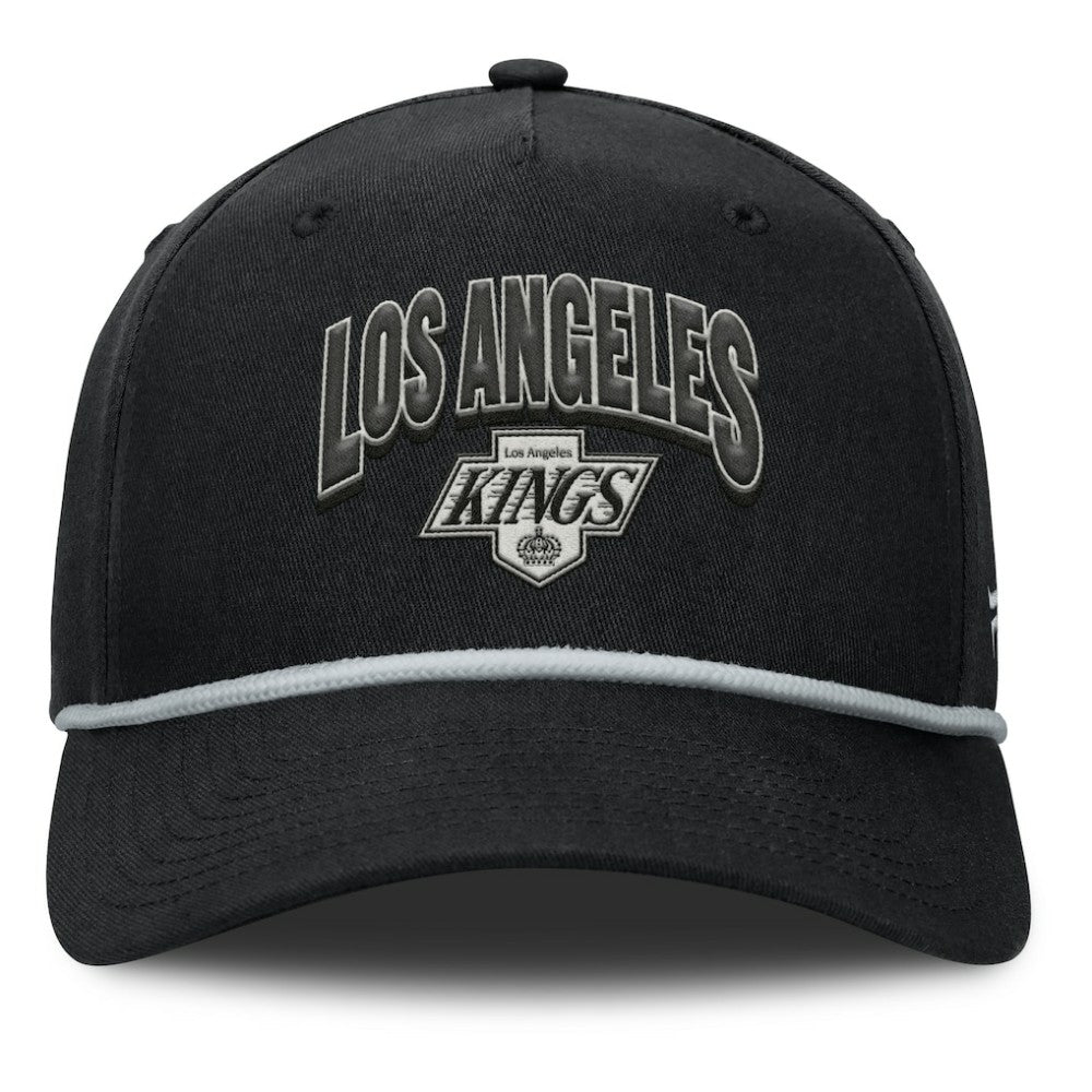 Los Angeles Kings Fanatics Decades Collection A-Frame Adjustable Hat - Black | Fanatics on sale