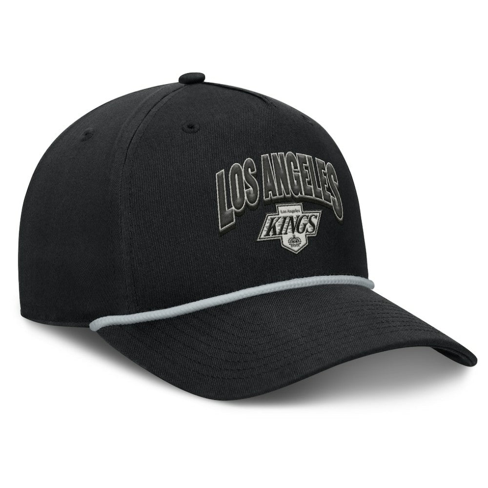 Los Angeles Kings Fanatics Decades Collection A-Frame Adjustable Hat - Black | Fanatics on sale