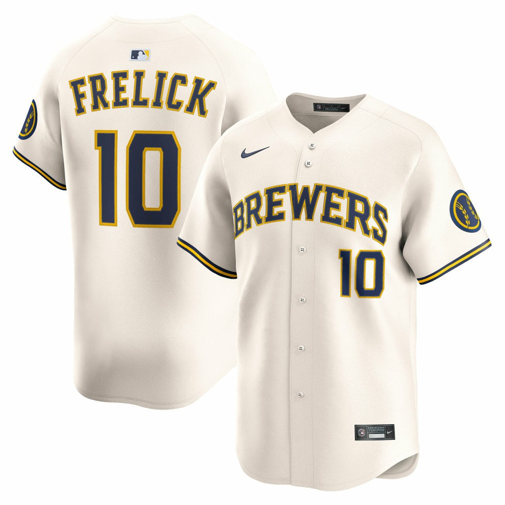 Sal Frelick Milwaukee Brewers Nike Home Limited Player Jersey Discount