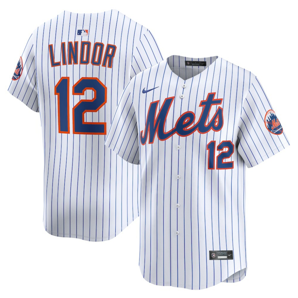 Francisco Lindor New York Mets Nike Home Limited Jersey Outlet
