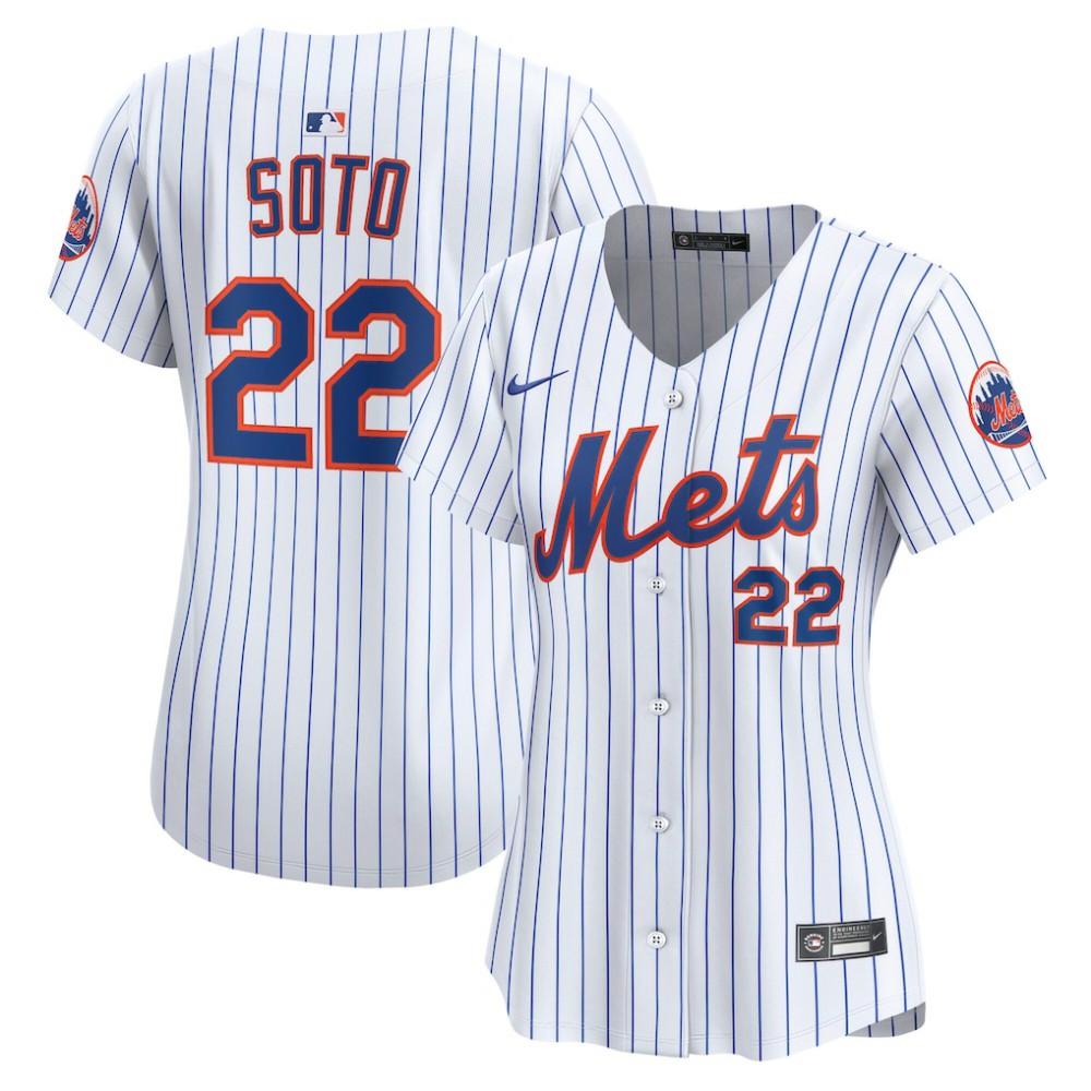 Juan Soto New York Mets Nike Women's Home Limited Jersey for sale