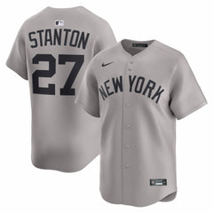 Giancarlo Stanton New York Yankees Nike Road Limited Jersey Online