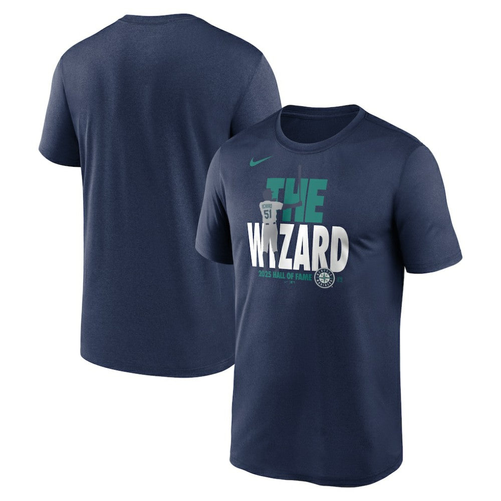 Ichiro Suzuki Seattle Mariners Nike 2025 National Baseball Hall of Fame Legend T-Shirt Discount