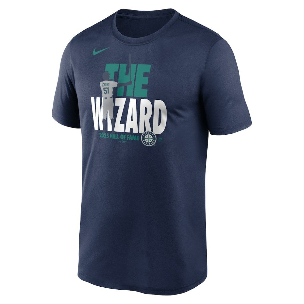 Ichiro Suzuki Seattle Mariners Nike 2025 National Baseball Hall of Fame Legend T-Shirt Discount