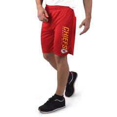 Kansas City Chiefs MSX by Michael Strahan Mesh Shorts - Red - NFL