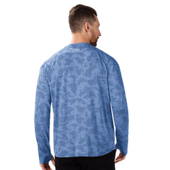 Buffalo Bills MSX by Michael Strahan Performance Camo Long Sleeve T-Shirt - Royal - NFL