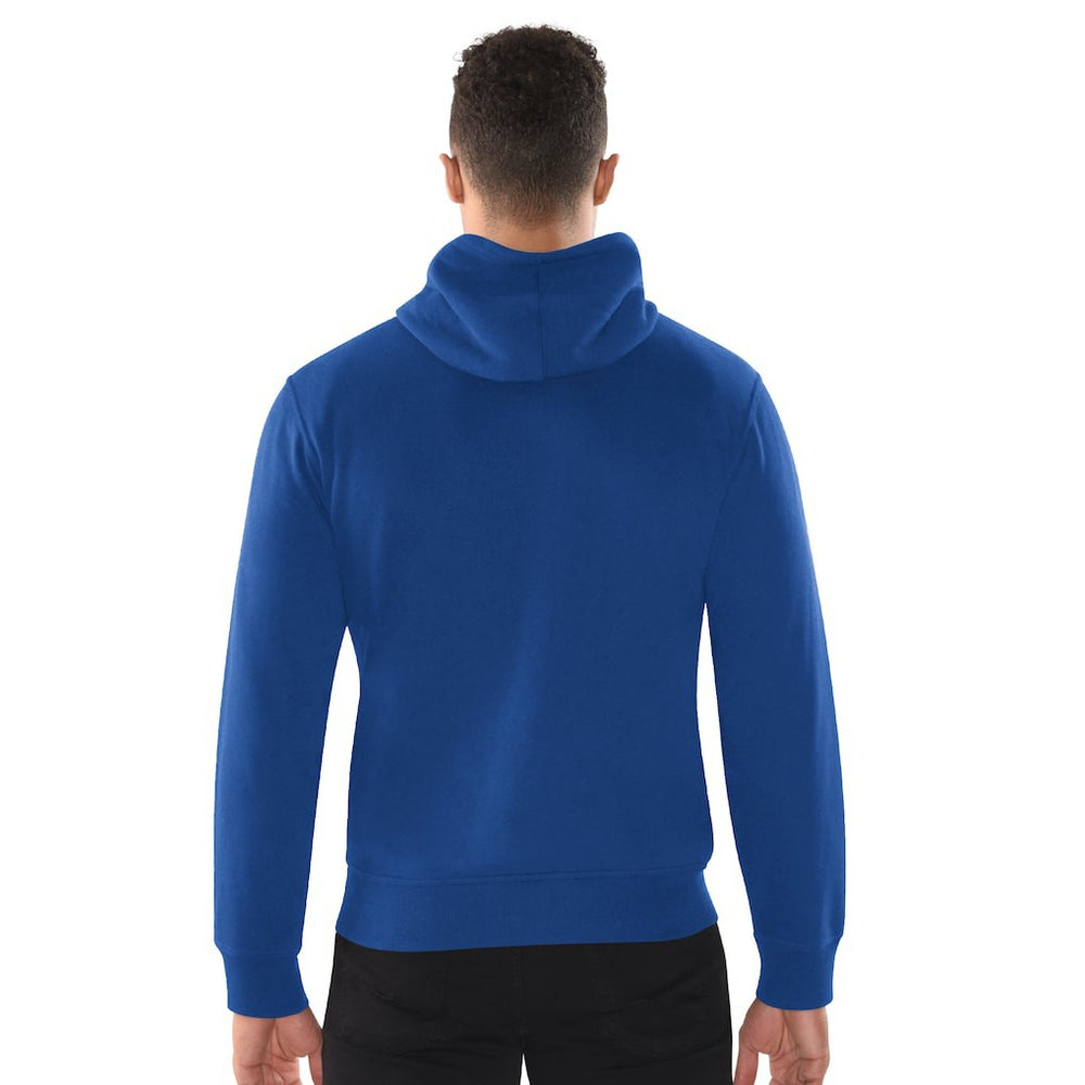 Seattle Seahawks Starter Distressed Classic Full-Zip Hoodie - Royal - NFL