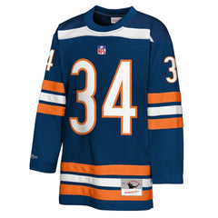 Walter Payton Chicago Bears Youth Hockey Fashion Jersey - Navy - Mitchell & Ness